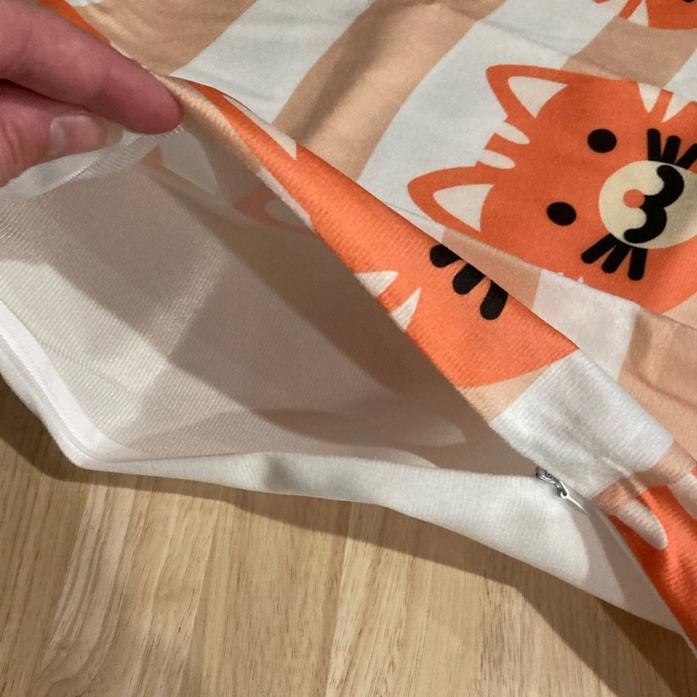 Cartoon Cat Pillow Cover - Picture 5 of 6